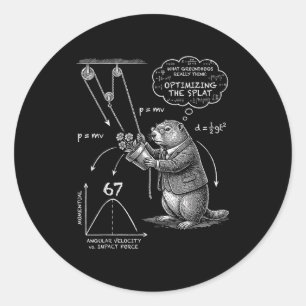 Lustiger Groundhog Day 67 Meme Was Erdhörnchen Wir Runder Aufkleber