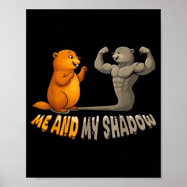 Lustiger Groundhog Day  Poster (Vorne)