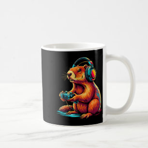 Lustiger Groundhog-Day-Videospiel-Murmeltiere 67-M Kaffeetasse