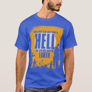 Lustiger Gruseliger Gruseliger Zombie-Liebhaber Ho T-Shirt