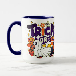 Lustiger gruseliger Kaffeebecher für Herbst- & Hal Tasse