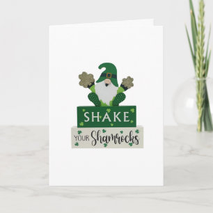 LUSTIGER GRUSS VON GNOME ZU WEIHNACHTEN
