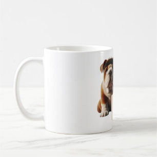 Lustiger Gym-Bulldog-Becher – Workout-Hund-Kaffeet Kaffeetasse