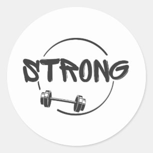 Lustiger Gym / Fitness Aufkleber   keine Ausreden