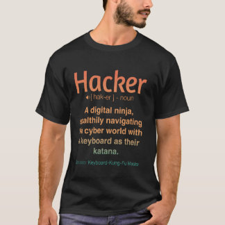 Lustiger Hacker T-Shirt
