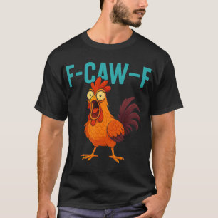 Lustiger Hahn Hühnerfarm Tier Humor Bi T-Shirt