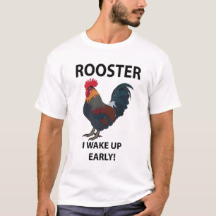 Lustiger Hahn-Vogel T-Shirt