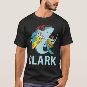 Lustiger Hai - Clark Name T-Shirt