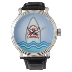 Lustiger Haifisch Armbanduhr