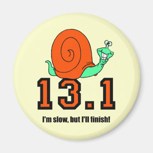 Lustiger Halbmarathon Magnet