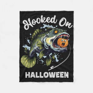 Lustiger Halloween-Angler-Boys Männer Zombie B Fis Fleecedecke