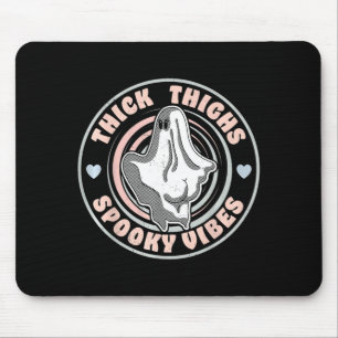 Lustiger Halloween-Geist Pastell-Goth Mousepad