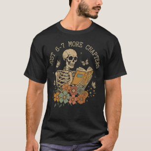 Lustiger Halloween-Skelett-Lesebuch-67-Memes T-Shirt