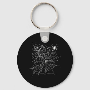 Lustiger Halloween-Spinnennetz-Kostüm für Männer F Schlüsselanhänger