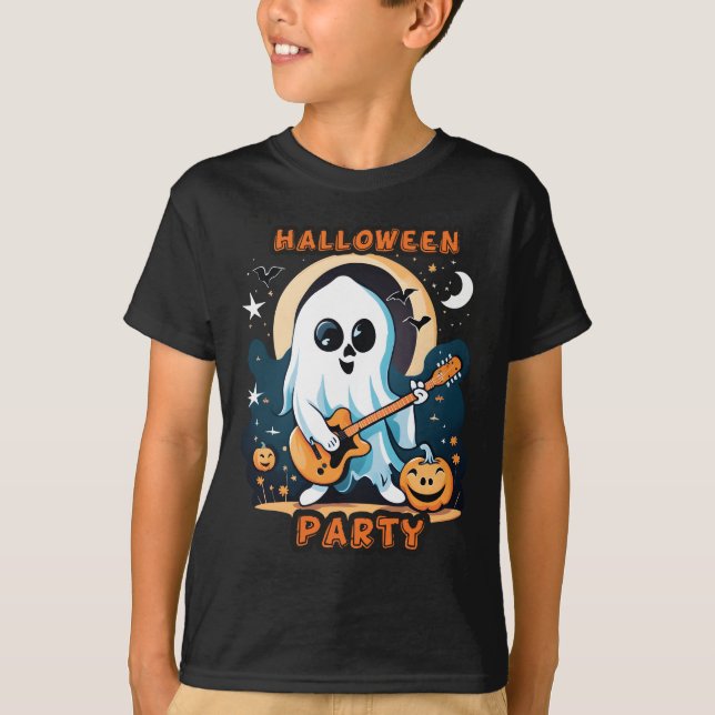 lustiger Halloween-T - Shirt (Vorderseite)