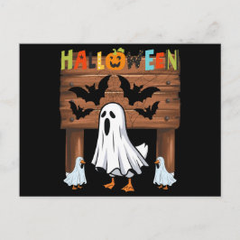 lustiger Hals Postkarte