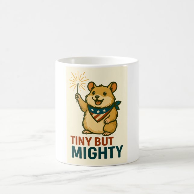 Lustiger Hamster-Becher  Kaffeetasse (Mittel)