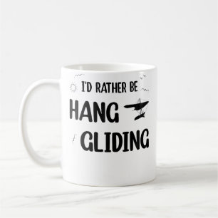 Lustiger Hängegleiter - ICH WÜRDE LIEBER Hängeglei Kaffeetasse