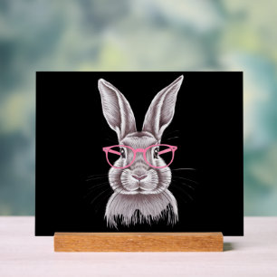 Lustiger Hase Süße Familiengeschenke Ostern Acrylschild