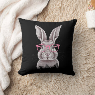 Lustiger Hase Süße Familienschenke Ostern  Kissen