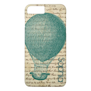 Lustiger Heißluftballon Vintage-Handschrift Name h title_seo2