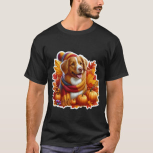 Lustiger Herbst Nova Scotia Duck Tolling Retriev T-Shirt
