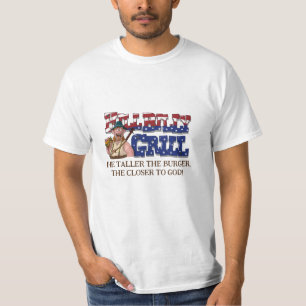 Lustiger HillBilly Grill Denmark T-Shirt! T-Shirt