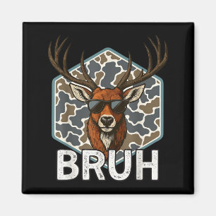 Lustiger Hirschjäger, lustige Hirschjagd, Tarnung Magnet