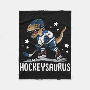 Lustiger Hockey-Dinosaurier Hockey Kinder Hockey-J Fleecedecke