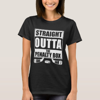 Lustiger Hockey direkt aus der Strafbank T-Shirt