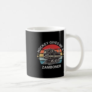 Lustiger Hockey Zamboner Liebhaber Männer Frauen Kaffeetasse
