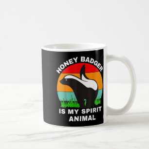 Lustiger Honigdachs ist mein Seelentier Kaffeetasse