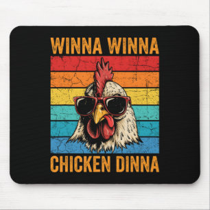 Lustiger Hühnerwitz Hennen Kleinbauer Siedler _3 Mousepad