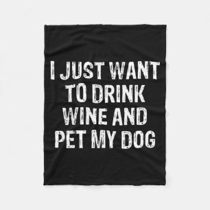 Lustiger Humor Hunde Liebhaber Cute Fun Tiere Und Fleecedecke