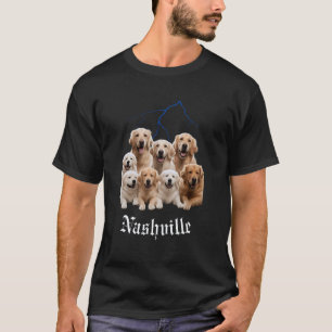 Lustiger Hund Golden Retriever Bootleg Nashville T T-Shirt