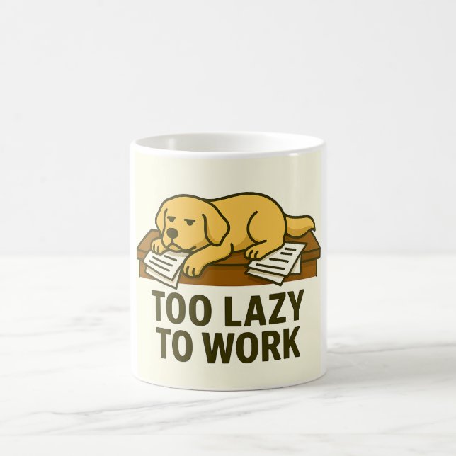 Lustiger Hund Kaffeetasse (Mittel)