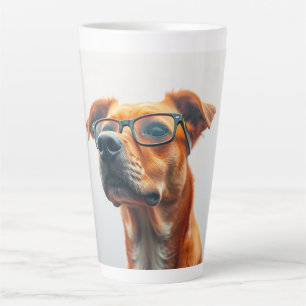 Lustiger Hund mit Brille Tasse - Süßer intelligent