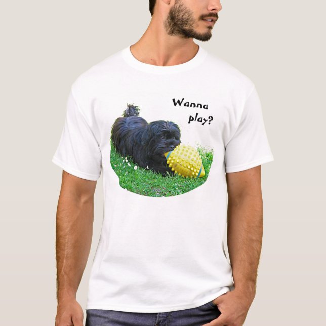 Lustiger Hund T-Shirt (Vorderseite)