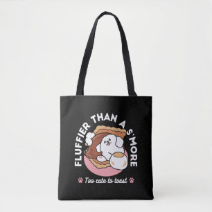 Lustiger Hund und S'more-Design – Kawaii-Haustierl Tasche