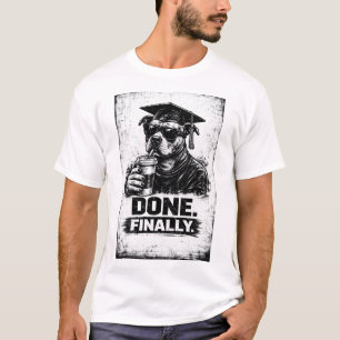 Lustiger Hunde-Abschluss-T-Shirt 2026 T-Shirt