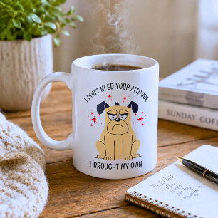 Lustiger Hunde-Charakter  Kaffeetasse