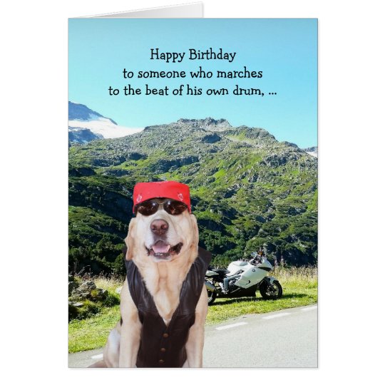 Lustiger Hunde-/Labrador-Geburtstag für männlichen Karte