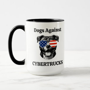 Lustiger Hunde-Liebhaber Feministische Freundin Mu Tasse