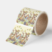 Lustiger Hundekunst-Körperkissenbezug – Whimsical