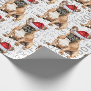 Lustiger Hundeliebhaber Französische Bulldogge in  Geschenkpapier