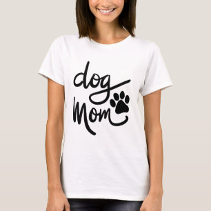 Lustiger Hundepfotenabdruck Hundemama Fellmama Ges T-Shirt