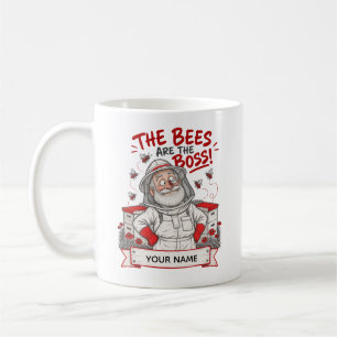 Lustiger Imker – Personalisiertes Geschenk Kaffeetasse