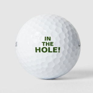 Lustiger In-The-Hole-Spruch Golfball
