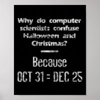 Lustiger Informatiker Halloween Weihnachten Nerd 