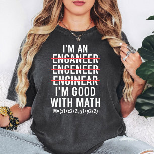 Lustiger Ingenieur-Mathematik-Mittelpunkt-Formel-H T-Shirt